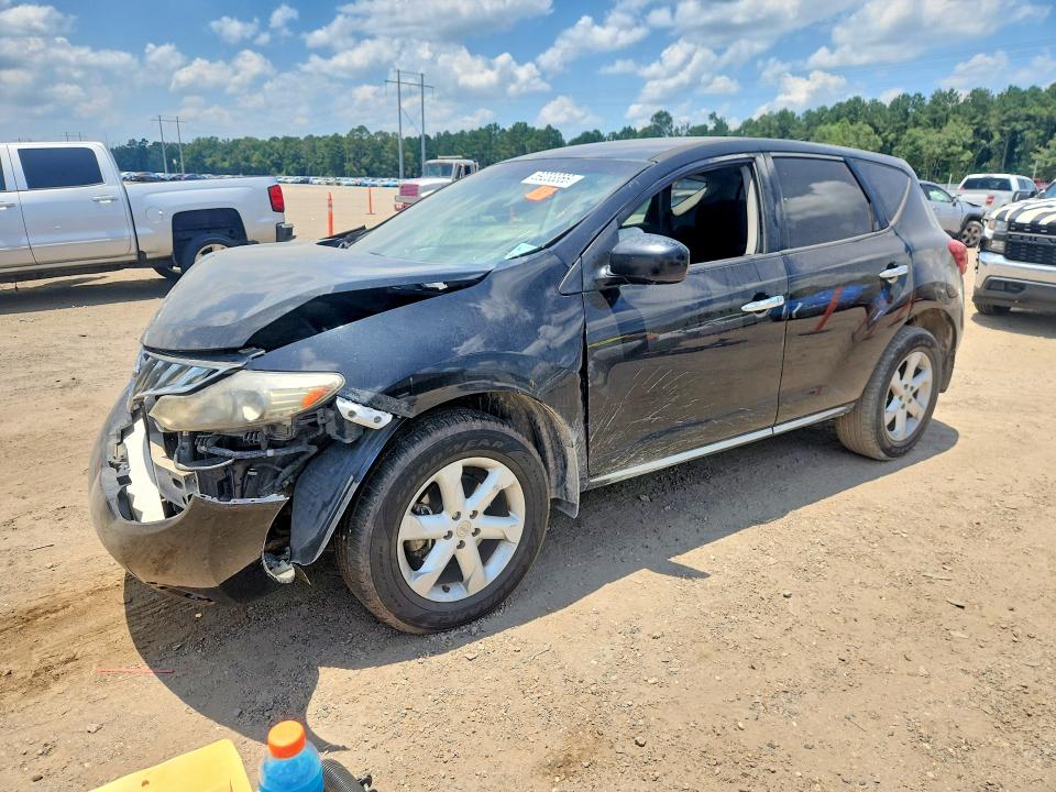2010 Nissan Murano VIN JN8AZ1MU5AW005985 COPART salvage auction — FRONT END, LA - CERT OF TITLE-SALVAGE, sold $225 on 2026-07-31 (photo 1)