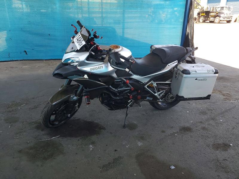 2013 Ducati Multistrada VIN ZDM12BSW5DB000490 COPART salvage auction — FRONT END, Ca - Salvage Certificate, sold $1,500 on 2026-07-16 (photo 3)