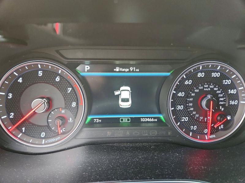 2019 Genesis G70 VIN KMTG64LA5KU038314 COPART salvage auction — FRONT END, Va - Cert Of Title - Salvage, sold $3,750 on 2026-07-08 (photo 9)