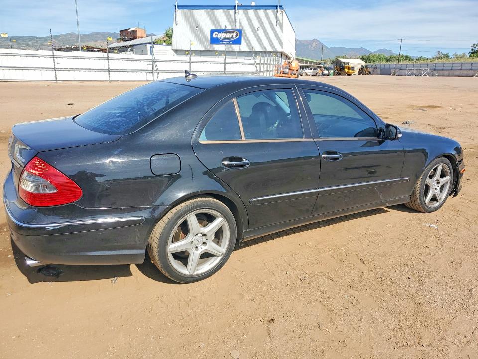 2009 Mercedes-benz E-class VIN WDBUF87X59B391583 COPART salvage auction — FRONT END, CO - SALVAGE TITLE (P), sold $425 on 2026-08-17 (photo 3)