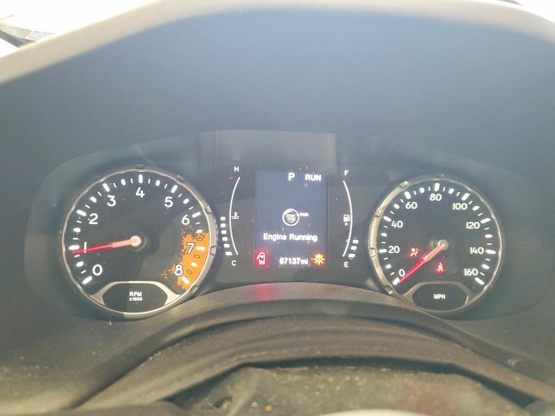 2017 Jeep Renegade VIN ZACCJBBB8HPE72909 COPART salvage auction — REAR END, ME - CERT OF TITLE-SALVAGE COLLISIO, sold $1,600 on 2026-07-16 (photo 9)