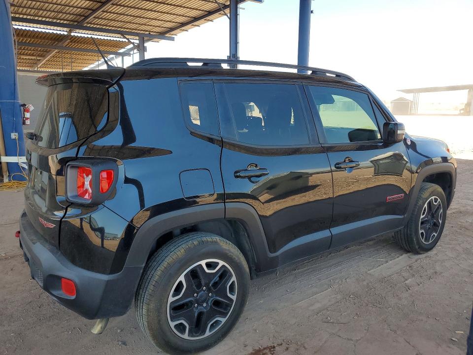 2016 Jeep Renegade VIN ZACCJBCT0GPD24534 COPART salvage auction — SIDE, Az - Cert Of Title - Salvage, sold $1,750 on 2026-07-09 (photo 3)