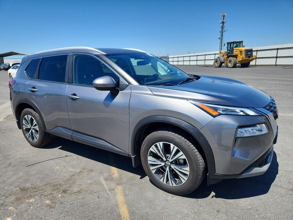 2023 Nissan Rogue VIN JN8BT3BAXPW419766 COPART salvage auction — SIDE, Ca - Salvage Certificate, sold $6,800 on 2026-07-16 (photo 4)