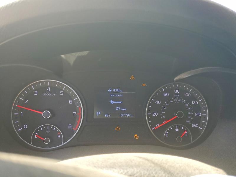 2020 Kia Optima VIN 5XXGT4L35LG396920 COPART salvage auction — FRONT END, Ca - Salvage Certificate, sold $1,650 on 2026-07-23 (photo 9)