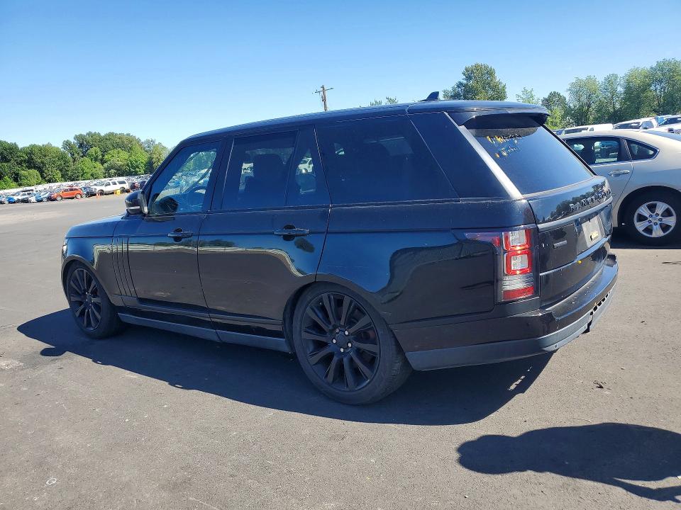 2016 Land rover RANGE ROVER VIN SALGS2EF0GA307098 COPART salvage auction — MECHANICAL, CA - CERTIFICATE OF TITLE (P), sold $3,150 on 2026-07-13 (photo 2)