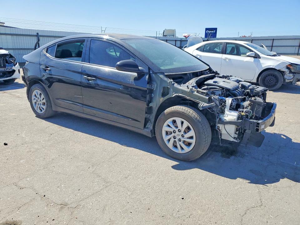 2019 Hyundai Elantra VIN 5NPD74LF8KH417568 COPART salvage auction — VANDALISM, Ca - Salvage Certificate, sold $1,450 on 2026-07-10 (photo 4)