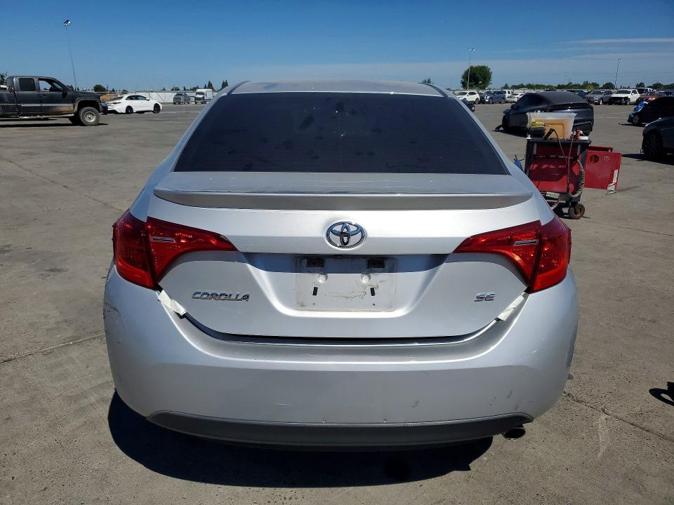2017 Toyota Corolla VIN 5YFBURHE9HP691371 COPART salvage auction — FRONT END, Ca - Salvage Certificate, sold $1,800 on 2026-07-18 (photo 6)