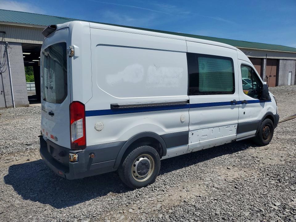 2018 Ford Transit VIN 1FTBW2CM9JKB37638 COPART salvage auction — MECHANICAL, NY - CERTIFICATE OF TITLE, sold $2,250 on 2026-07-09 (photo 3)