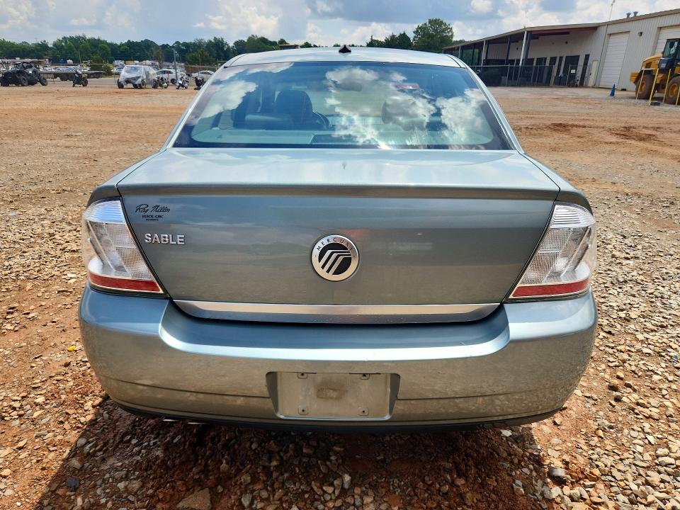 2008 Mercury Sable VIN 1MEHM40W68G601806 COPART salvage auction — SIDE, Al - Cert Of Title-Salvage Title, sold $800 on 2026-07-29 (photo 6)