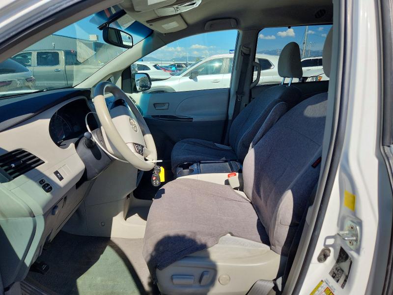 2011 Toyota Sienna VIN 5TDKK3DCXBS086085 COPART salvage auction — FRONT END, Ut - Salvage Certificate, sold $1,150 on 2026-07-24 (photo 7)