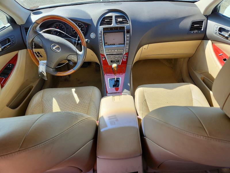 2008 Lexus Es 350 VIN JTHBJ46G682215172 COPART salvage auction — REAR END, CA - SALVAGE CERTIFICATE, sold $750 on 2026-07-28 (photo 8)