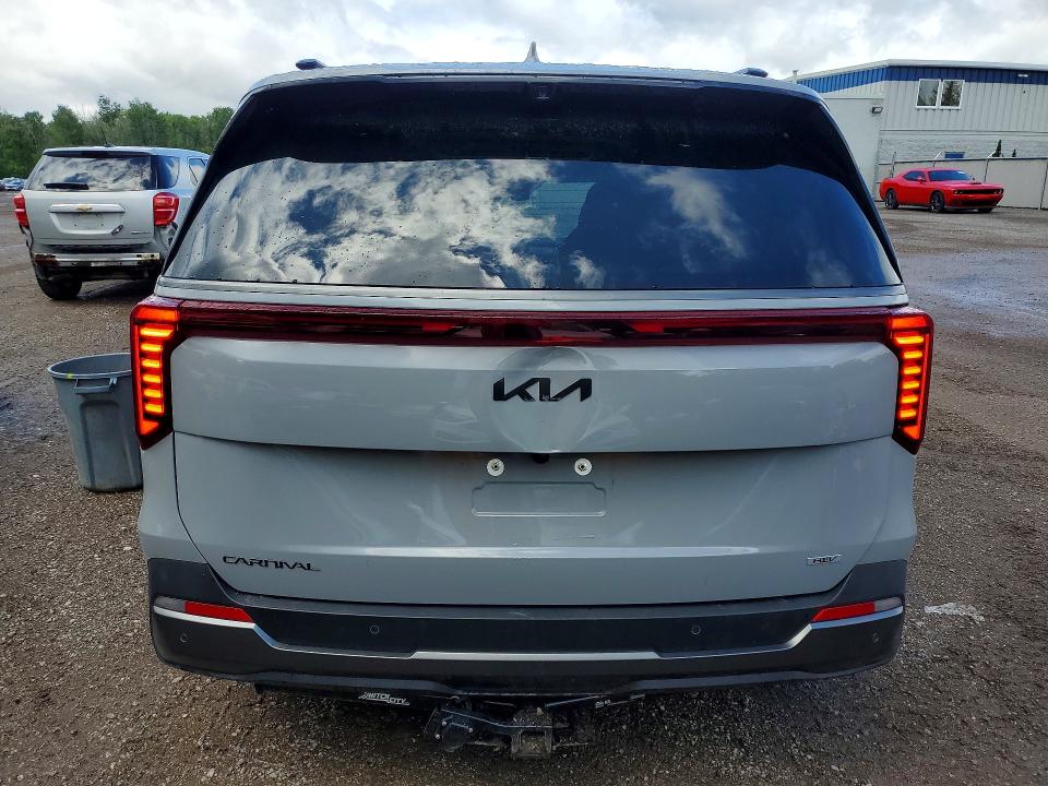 2026 Kia Carnival VIN KNDNE5KA9T6171924 COPART salvage auction — FRONT END, On - Permit Salvage, sold $11,100 on 2026-07-02 (photo 6)