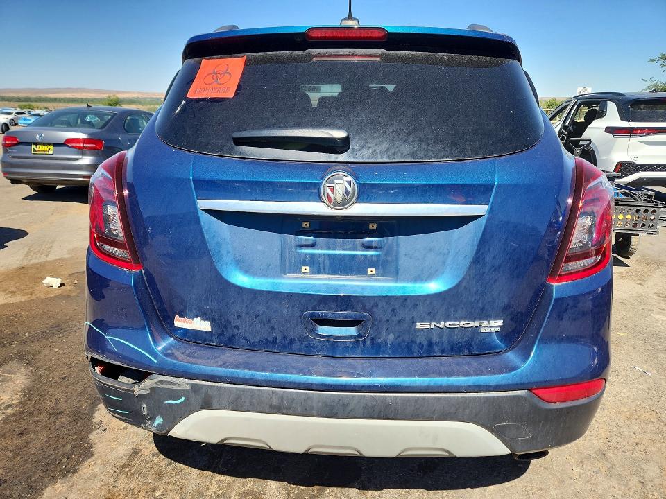2019 Buick Encore VIN KL4CJESB5KB754289 COPART salvage auction — FRONT END, Nm - Cert Of Title-Salvage, sold $1,300 on 2026-07-13 (photo 6)