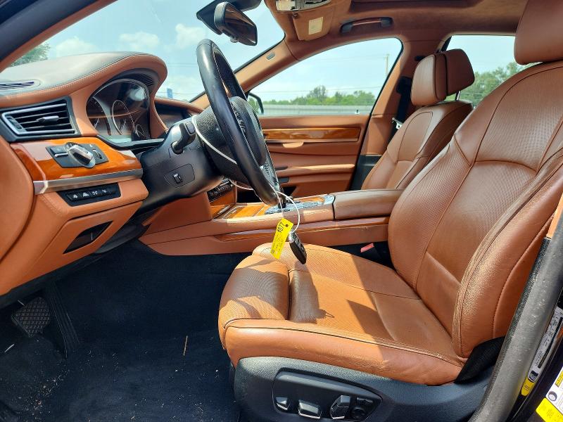 2013 BMW 7er VIN WBAYE8C55DD131690 COPART salvage auction — WATER/FLOOD, La - Cert Of Title-Salvage Flood, sold $750 on 2026-07-23 (photo 7)