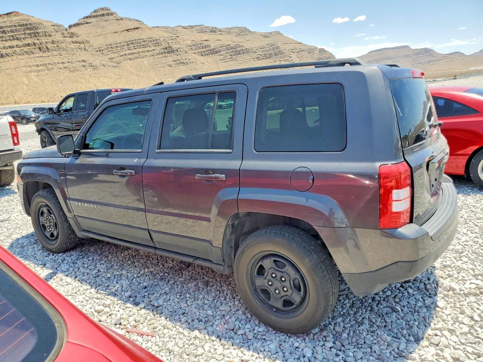 2016 Jeep Liberty (patriot) VIN 1C4NJPBA5GD622114 COPART salvage auction — REAR END, Az - Cert Of Title - Salvage, sold $1,650 on 2026-07-08 (photo 2)
