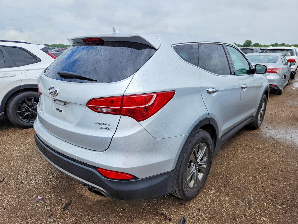 2015 Hyundai Santa fe VIN 5XYZTDLBXFG280189 COPART salvage auction — FRONT END, IL - SALVAGE CERTIFICATE, sold $1,800 on 2026-07-28 (photo 3)