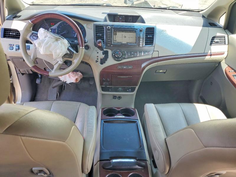 2011 Toyota Sienna VIN 5TDDK3DC9BS014965 COPART salvage auction — FRONT END, Co - Salvage Title, sold $425 on 2026-07-28 (photo 8)