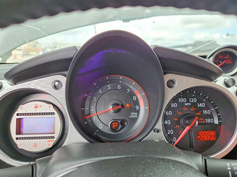 2009 Nissan 370z VIN JN1AZ44E79M405997 COPART salvage auction — SIDE, Tx - Salvage Vehicle Title, sold $2,200 on 2026-07-16 (photo 9)