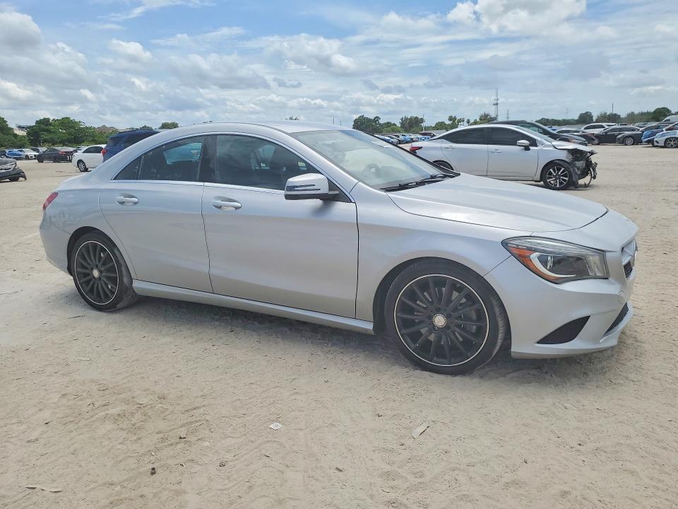 2014 Mercedes-benz VIN WDDSJ4EB2EN156970 COPART salvage auction — FRONT END, Fl - Cert Of Title Slvg Rebuildable, sold $2,500 on 2026-07-09 (photo 4)