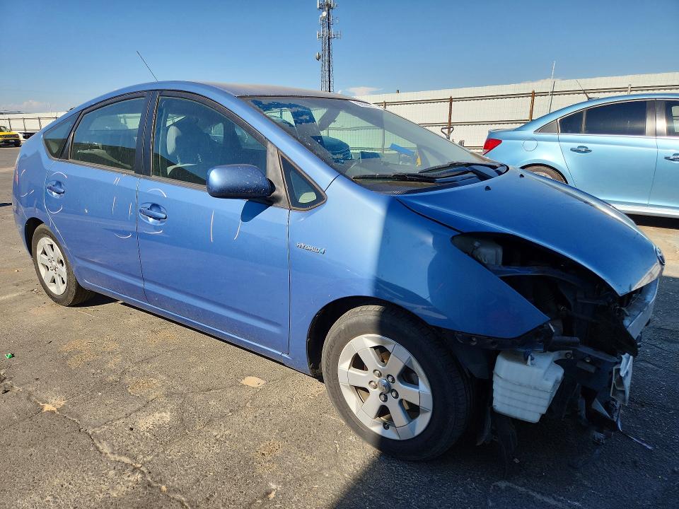 2007 Toyota Prius VIN JTDKB20U677615428 COPART salvage auction — FRONT END, Ca - Salvage Certificate, sold $1,550 on 2026-07-20 (photo 4)