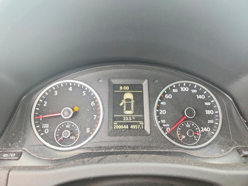 2014 Volkswagen Tiguan VIN WVGKV3AX1EW616362 COPART salvage auction — REAR END, On - Permit No Brand - Unfit, sold $825 on 2026-08-06 (photo 9)