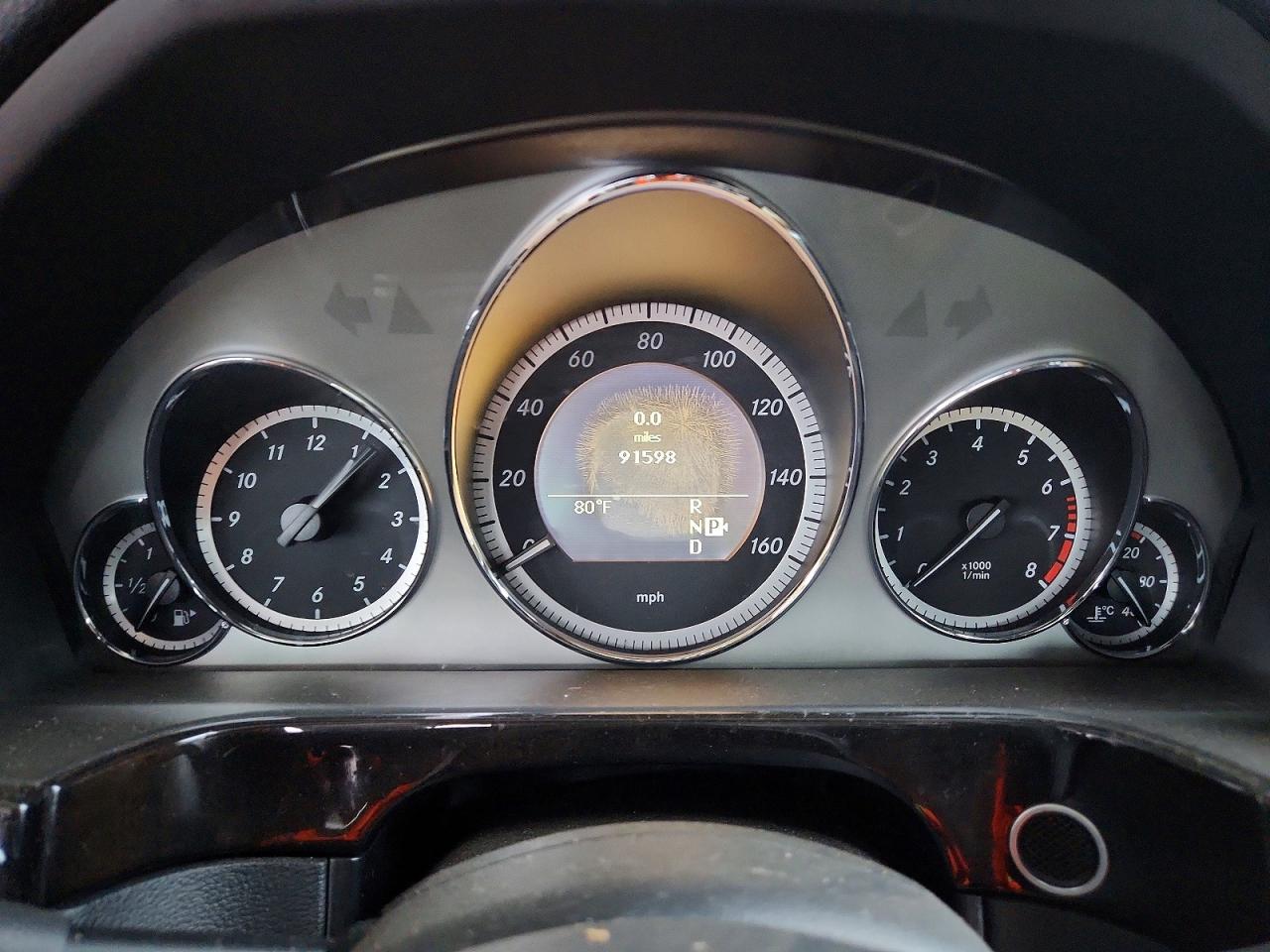 2010 Mercedes-Benz E-Class VIN WDDHF7CB6AA018057 COPART salvage auction — Front End, FL - CERTIFICATE OF TITLE, sold $400 on 2026-07-01 (photo 9)