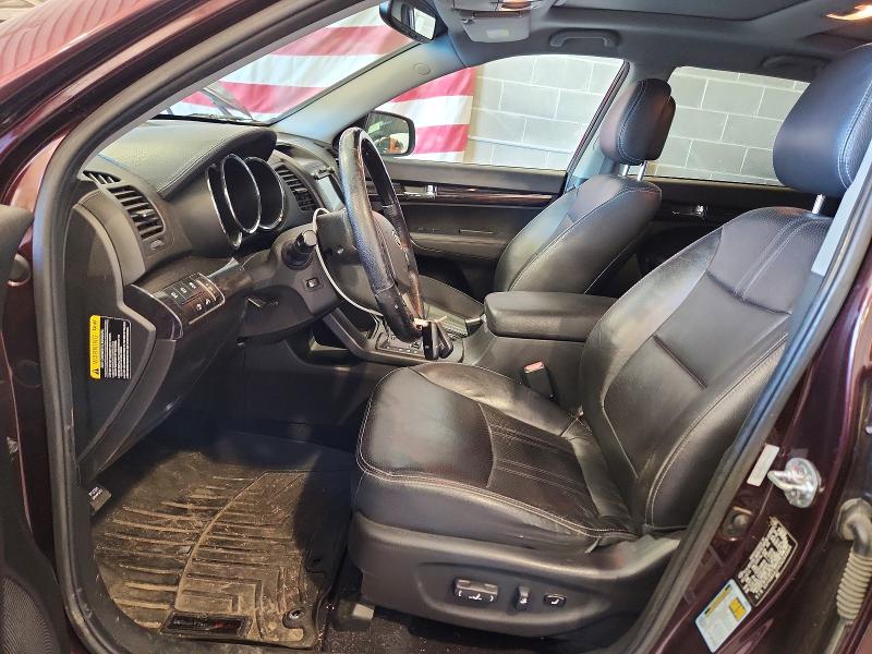 2012 Kia Sorento VIN 5XYKW4A29CG264864 COPART salvage auction — REAR END, Il - Salvage Certificate, sold $100 on 2026-07-21 (photo 7)
