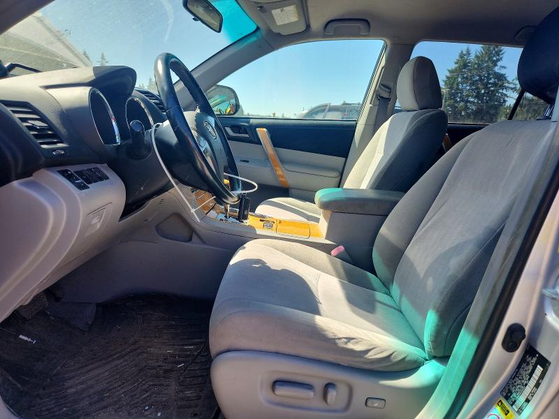 2010 Toyota Highlander hybrid VIN JTEBW3EH4A2043054 COPART salvage auction — FRONT END, Wa - Cert Of Ownership-Rebuilt, sold $1,600 on 2026-07-10 (photo 7)