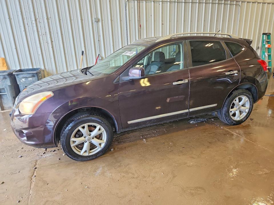 2011 Nissan Rogue VIN JN8AS5MVXBW301218 COPART salvage auction — WATER/FLOOD, IL - SALVAGE CERT-FLOOD, sold $375 on 2026-07-27 (photo 1)