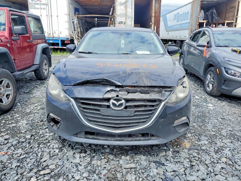 2015 Mazda 3 VIN JM1BM1U71F1274787 COPART salvage auction — FRONT END, Qc - Gravement Accidente, sold $125 on 2026-07-14 (photo 5)