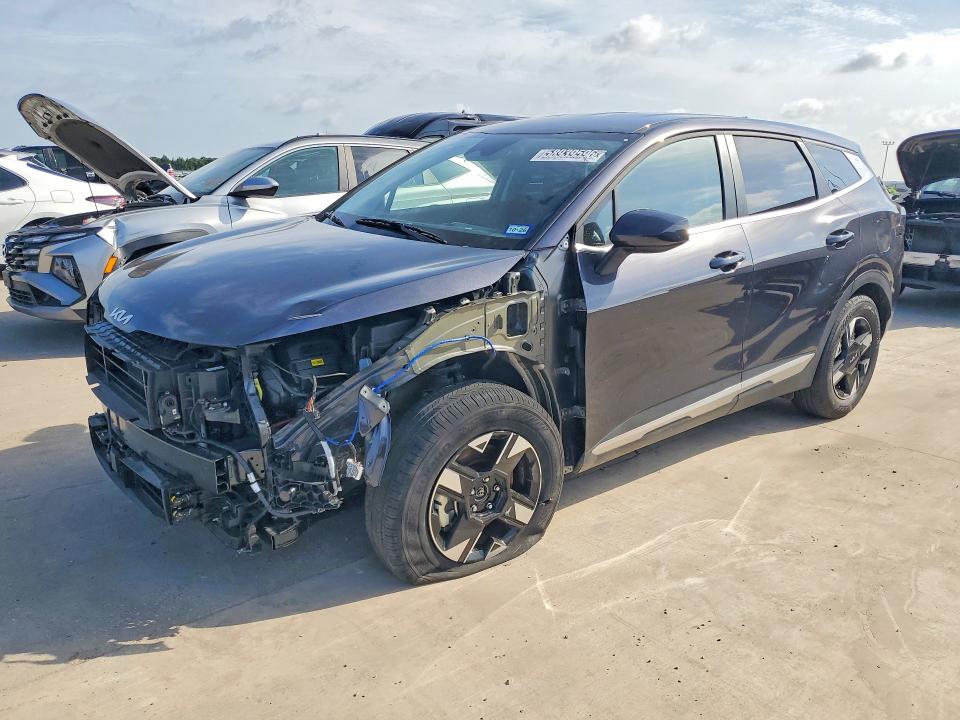 2026 Kia Sportage VIN 5XYK23DF2TG389046 COPART salvage auction — FRONT END, TX - CERTIFICATE OF TITLE, sold $10,900 on 2026-07-08 (photo 1)