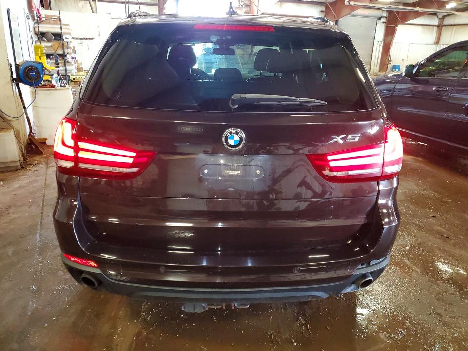2016 BMW X5 VIN 5UXKR0C55G0P19940 COPART salvage auction — FRONT END, MI - CERTIFICATE OF TITLE, sold $3,050 on 2026-07-06 (photo 6)