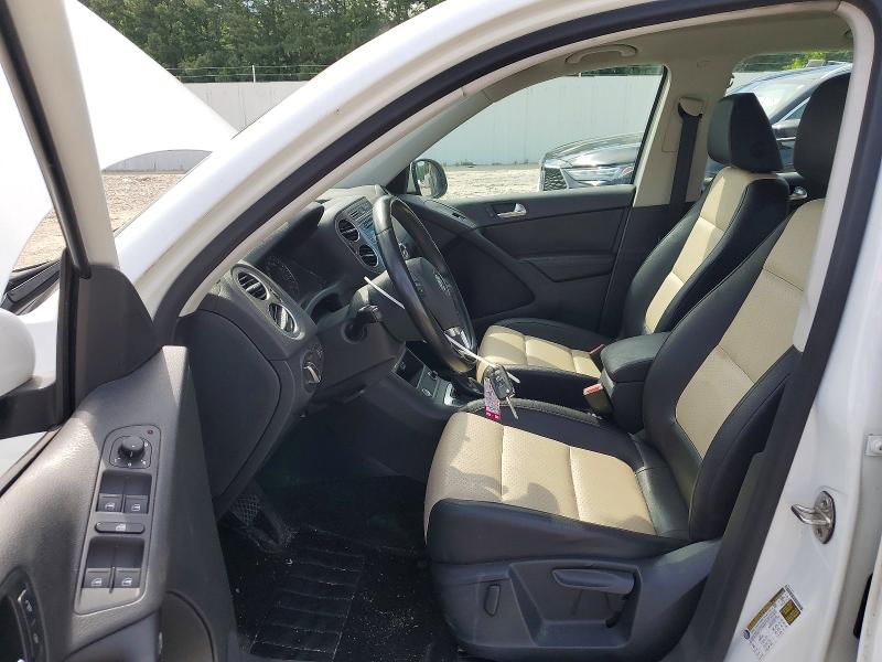 2017 Volkswagen Tiguan VIN WVGBV7AX4HW511553 COPART salvage auction — FRONT END, Md - Cert Of Salvage < 75% Damage, sold $2,250 on 2026-08-11 (photo 7)