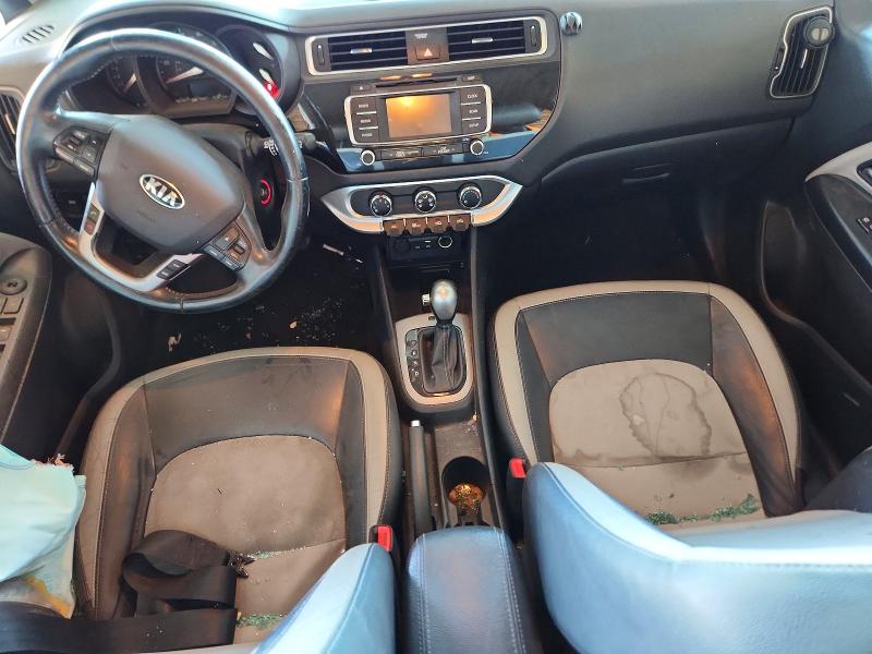 2017 Kia Rio VIN KNADN5A30H6027701 COPART salvage auction — FRONT END, Az - Certificate Of Title (P), sold $700 on 2026-07-13 (photo 8)