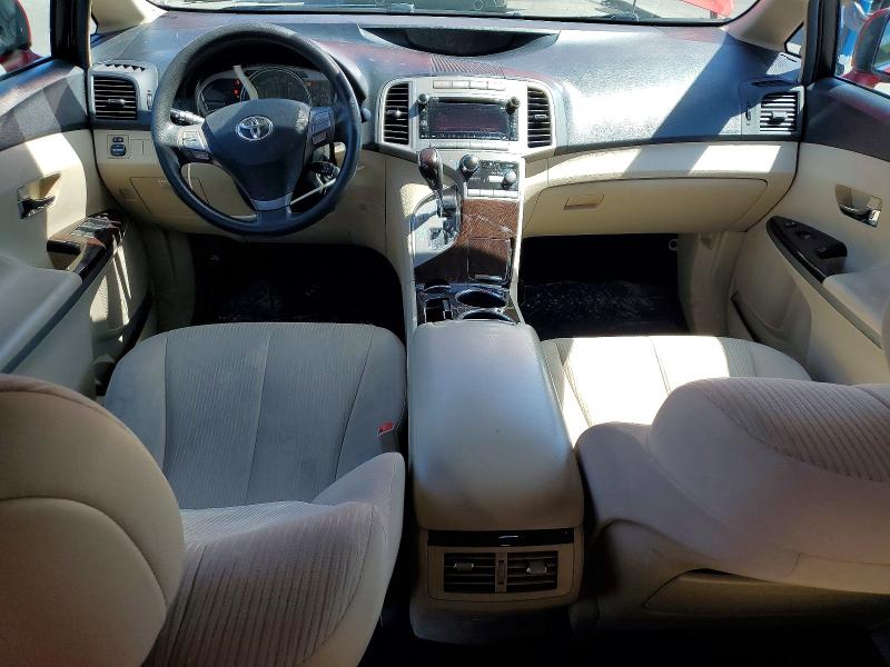 2011 Toyota Venza VIN 4T3ZA3BB5BU045227 COPART salvage auction — FRONT END, CA - SALVAGE CERTIFICATE, sold $1,800 on 2026-07-02 (photo 8)
