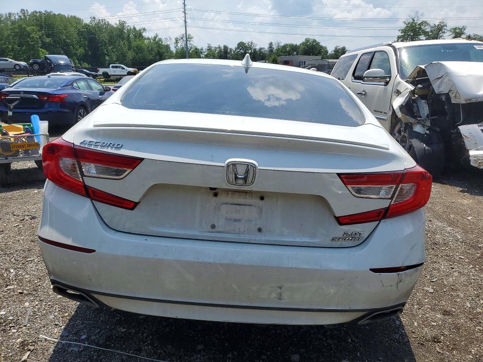 2019 Honda Accord VIN 1HGCV2F38KA000726 COPART salvage auction — FRONT END, Md - Cert Of Salvage > 75% Damage, sold $2,300 on 2026-07-02 (photo 6)