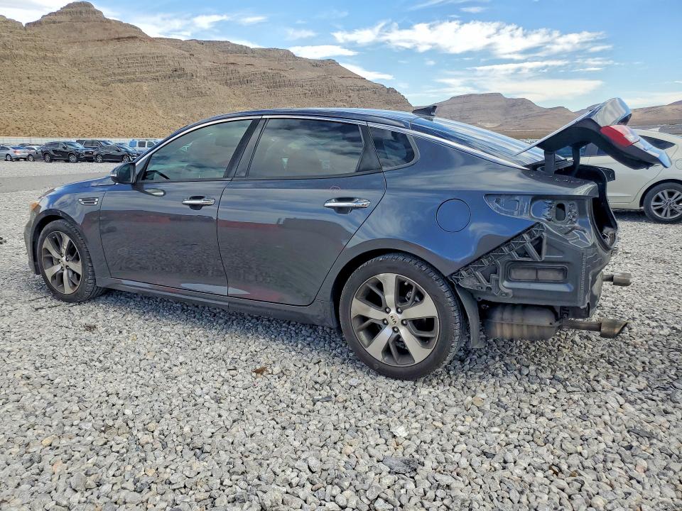 2019 Kia Optima VIN 5XXGT4L38KG285986 COPART salvage auction — REAR END, Nv - Salvage Title, sold $1,950 on 2026-07-15 (photo 2)