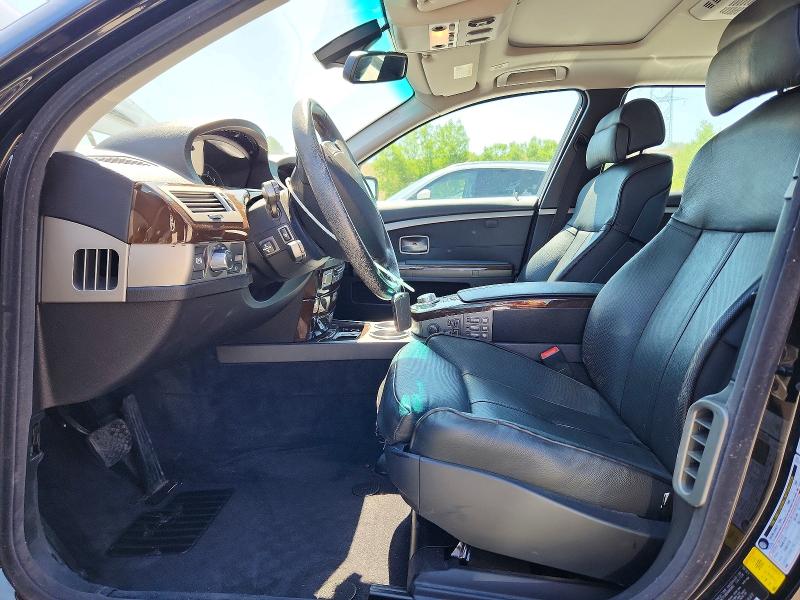 2008 BMW 7er VIN WBAHN83568DT85849 COPART salvage auction — FRONT END, Co - Salvage Title, sold $300 on 2026-07-27 (photo 7)