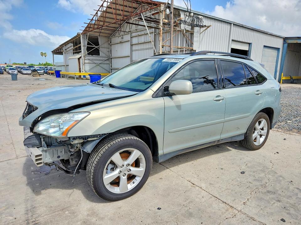 2004 Lexus Rx 330 VIN JTJGA31UX40039762 COPART salvage auction — FRONT END, TX - SALVAGE VEHICLE TITLE (P), sold $400 on 2026-07-28 (photo 1)