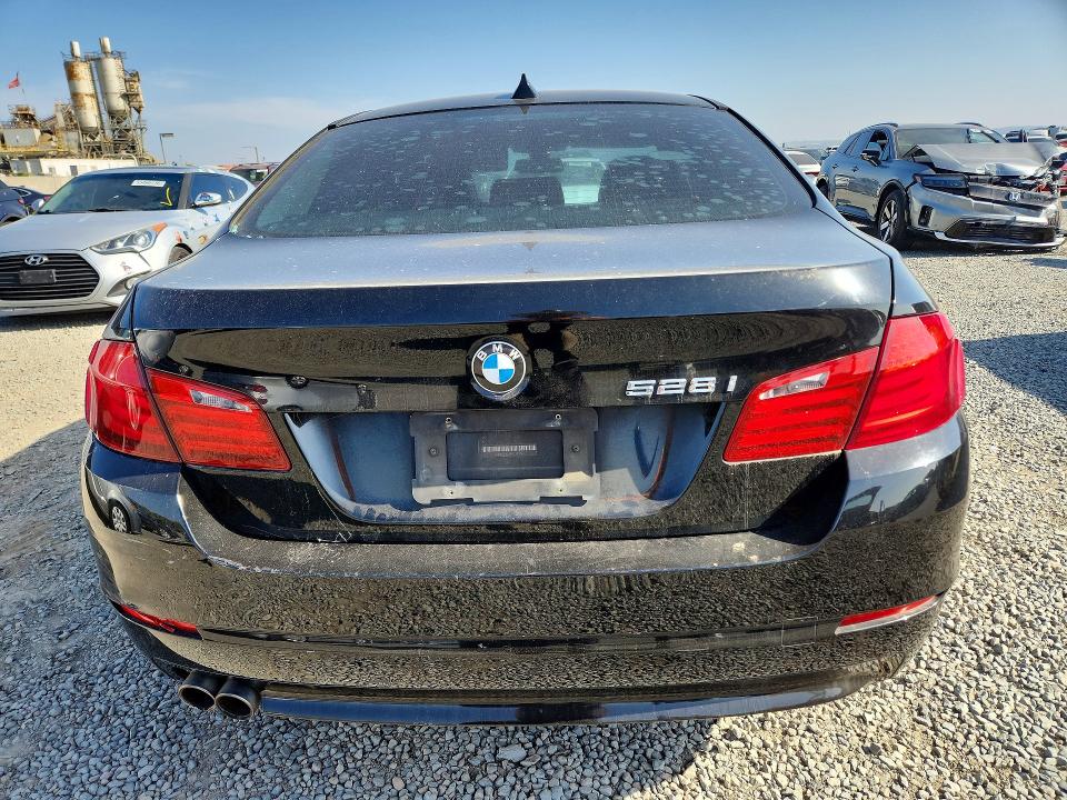 2011 BMW 5 series VIN WBAFR1C54BC739741 COPART salvage auction — SIDE, Ca - Salvage Certificate, sold $750 on 2026-07-02 (photo 6)