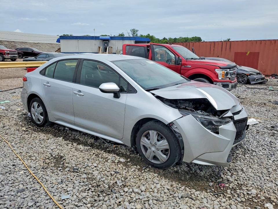 2020 Toyota Corolla VIN JTDEPRAE5LJ108287 COPART salvage auction — FRONT END, Al - Cert Of Title-Salvage Title, sold $1,850 on 2026-07-28 (photo 4)