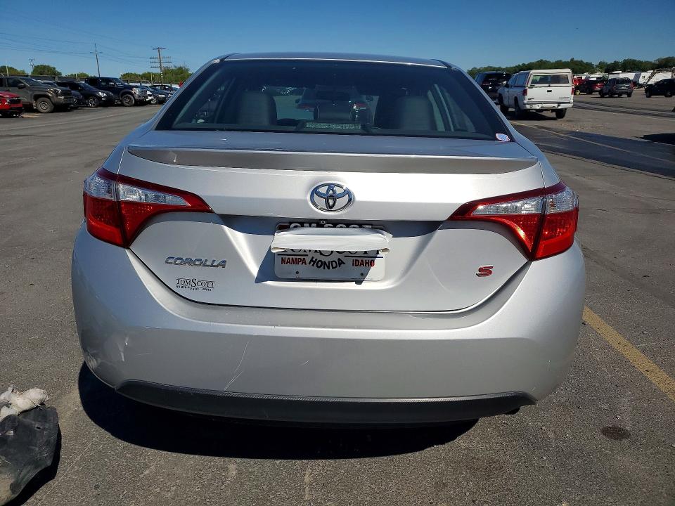 2015 Toyota VIN 5YFBURHE8FP315399 COPART salvage auction — FRONT END, Id - Salvage Certificate Of Title, sold $150 on 2026-07-23 (photo 6)