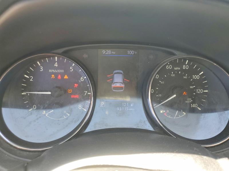 2021 Nissan Rogue VIN JN1BJ1AV4MW561460 COPART salvage auction — SIDE, Ca - Salvage Certificate, sold $2,050 on 2026-07-09 (photo 9)