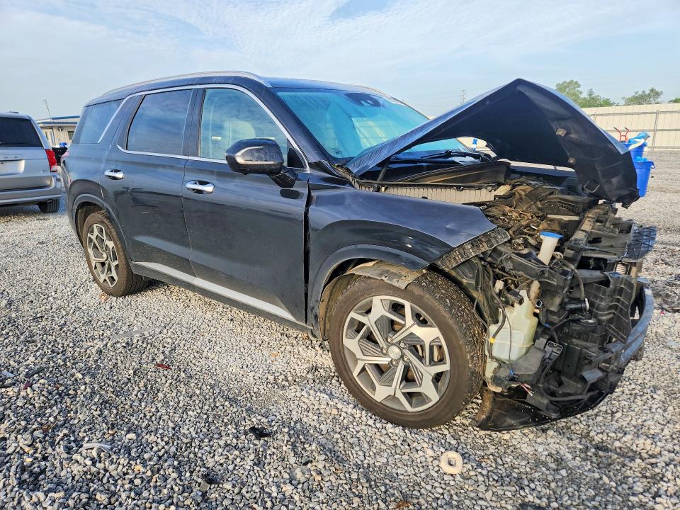 2021 Hyundai Palisade VIN KM8R7DHE5MU176918 COPART salvage auction — FRONT END, LA - CERT OF TITLE-SALVAGE, sold $4,150 on 2026-07-27 (photo 4)