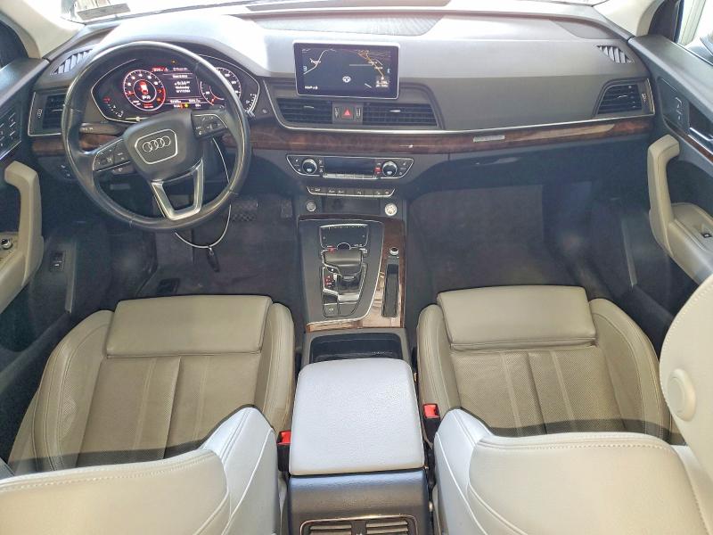 2018 Audi Q5 VIN WA1BNAFY3J2043616 COPART salvage auction — REAR END, Pa - Certificate Of Salvage, sold $425 on 2026-07-29 (photo 8)