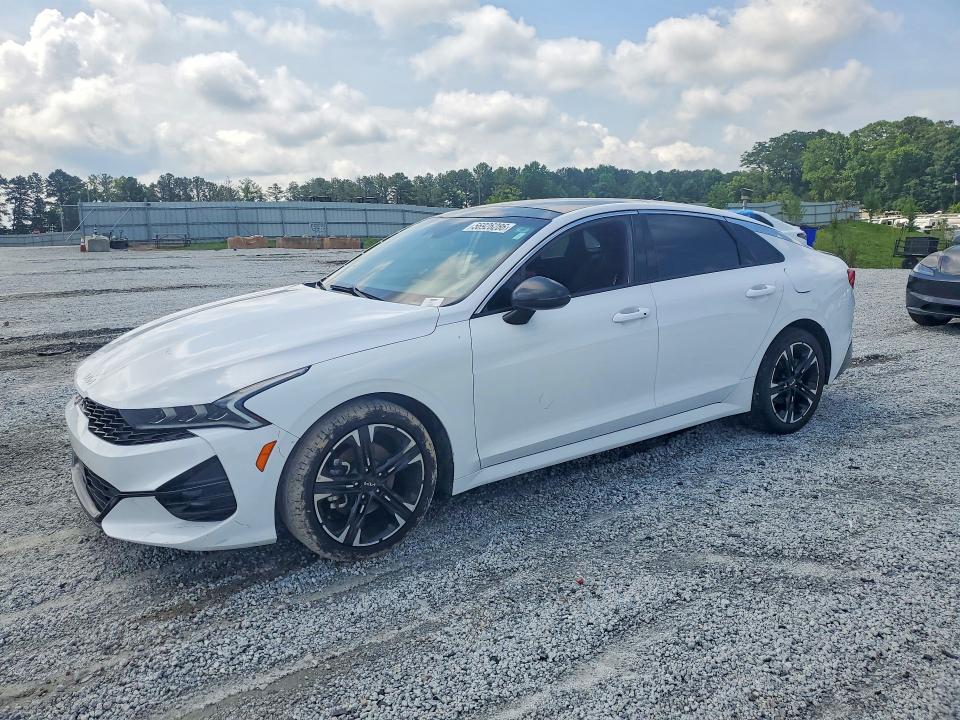 2023 Kia K5 VIN 5XXG64J29PG202204 COPART salvage auction — SIDE, Ga - Cert Of Title-Salvage, sold $8,100 on 2026-07-27 (photo 1)