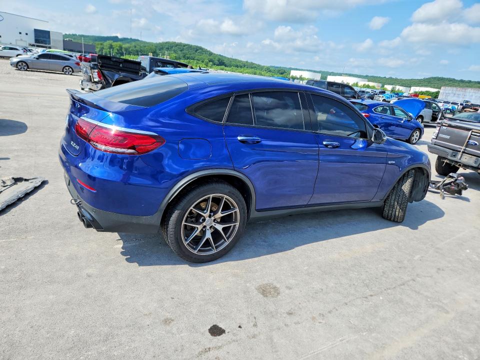 2020 Mercedes-benz Glc VIN WDC0J6EB4LF713439 COPART salvage auction — UNDERCARRIAGE, Ok - Cert Of Title-Salvage, sold $16,200 on 2026-07-31 (photo 3)
