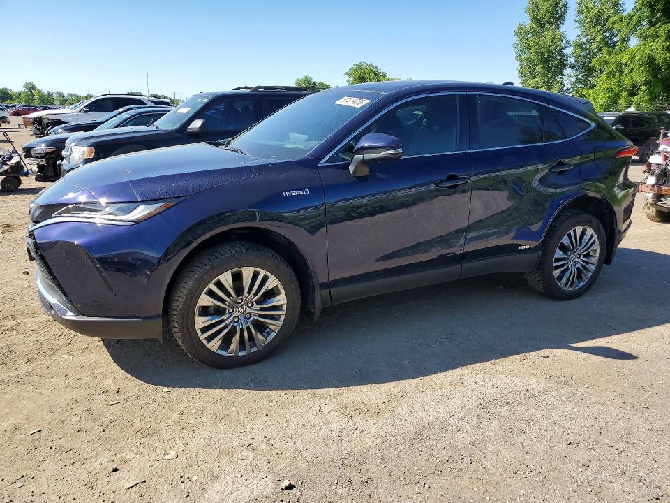 2021 Toyota Venza VIN JTEAAAAH0MJ058181 COPART salvage auction — FRONT END, On - Permit No Brand - Unfit, sold $10,300 on 2026-07-09 (photo 1)