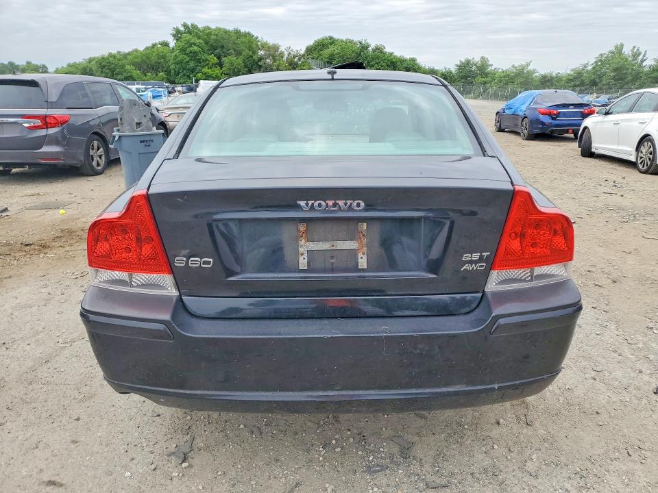 2007 Volvo S60 VIN YV1RH592772617132 COPART salvage auction — SIDE, Md - Cert Of Salvage > 75% Damage, sold $400 on 2026-07-30 (photo 6)