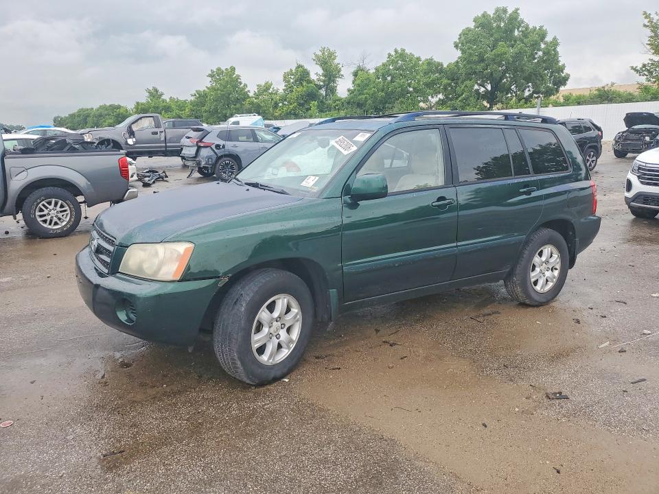 2002 Toyota Highlander VIN JTEGF21A920033027 COPART salvage auction — MINOR DENT/SCRATCHES, MO - CERTIFICATE OF TITLE (P), sold $300 on 2026-07-31 (photo 1)